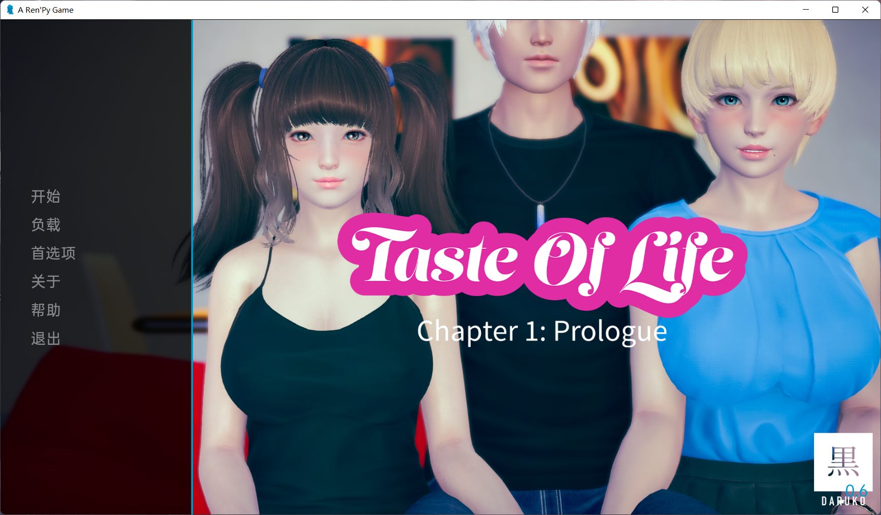 【欧美SLG/汉化/动态】生活品味 Taste of Life 0.6【安卓+PC】汉化版+全CG【新作/4G】-ACG次元喵-动漫游戏资源网