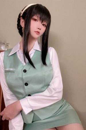 星之迟迟性感制服cosplay性感美臀丁字裤动漫美女写真-ACG次元喵-动漫游戏资源网