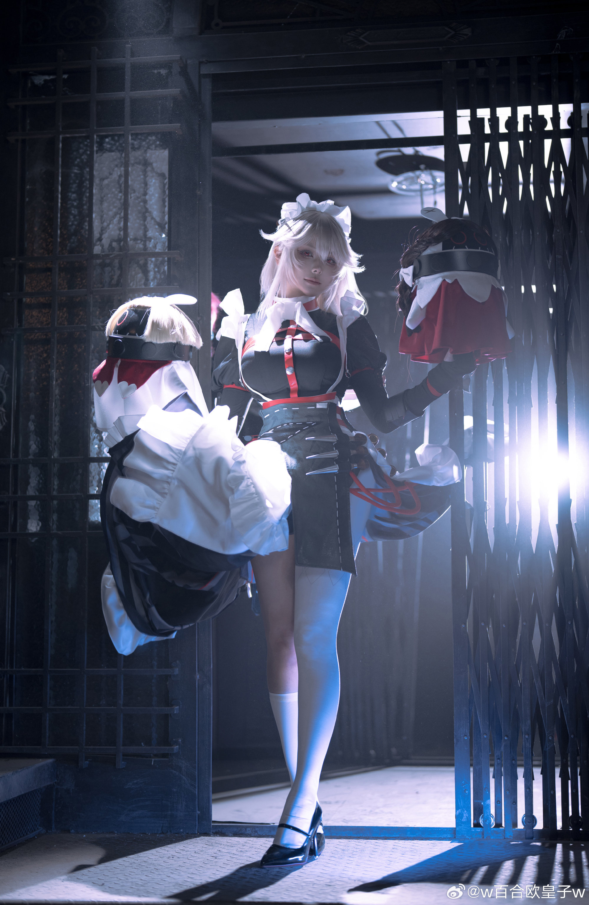 COSPLAY 竖起耳朵。违反者…会受到惩罚喔~ 绝区零 丽娜@w百合欧皇子w COSPLAY-第2张