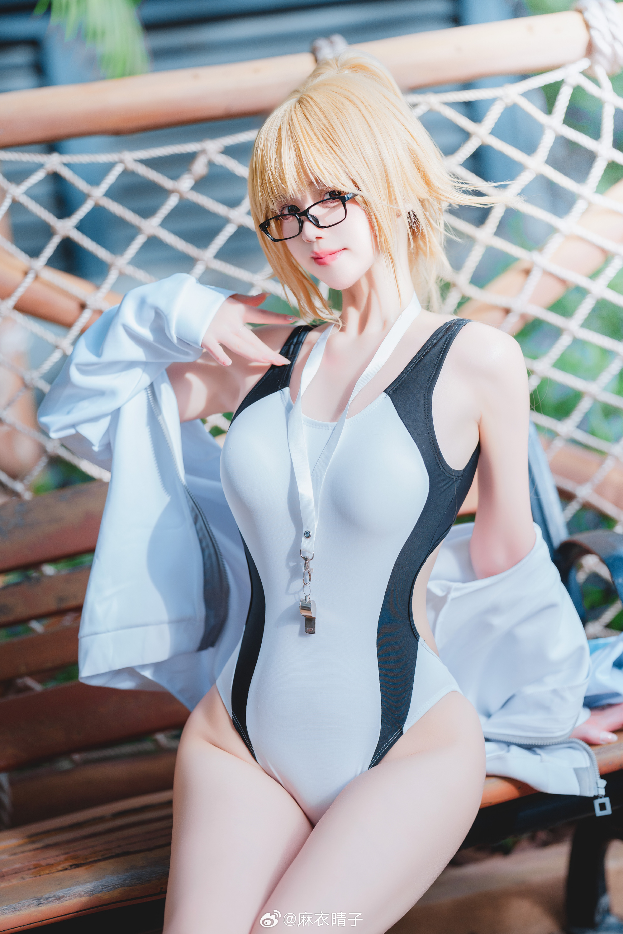 cosplay FGO 是贞德的竞技👙！@麻衣晴子-ACG次元喵-动漫游戏资源网