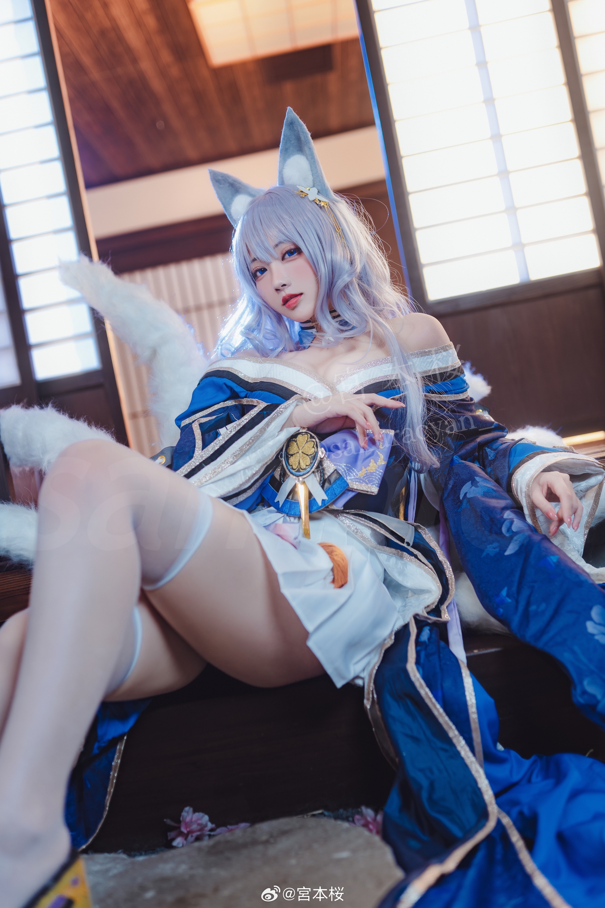 cosplay  🌙欢迎回来，妾身已等候汝多时了。 碧蓝航线 信浓@宮本桜-ACG次元喵-动漫游戏资源网