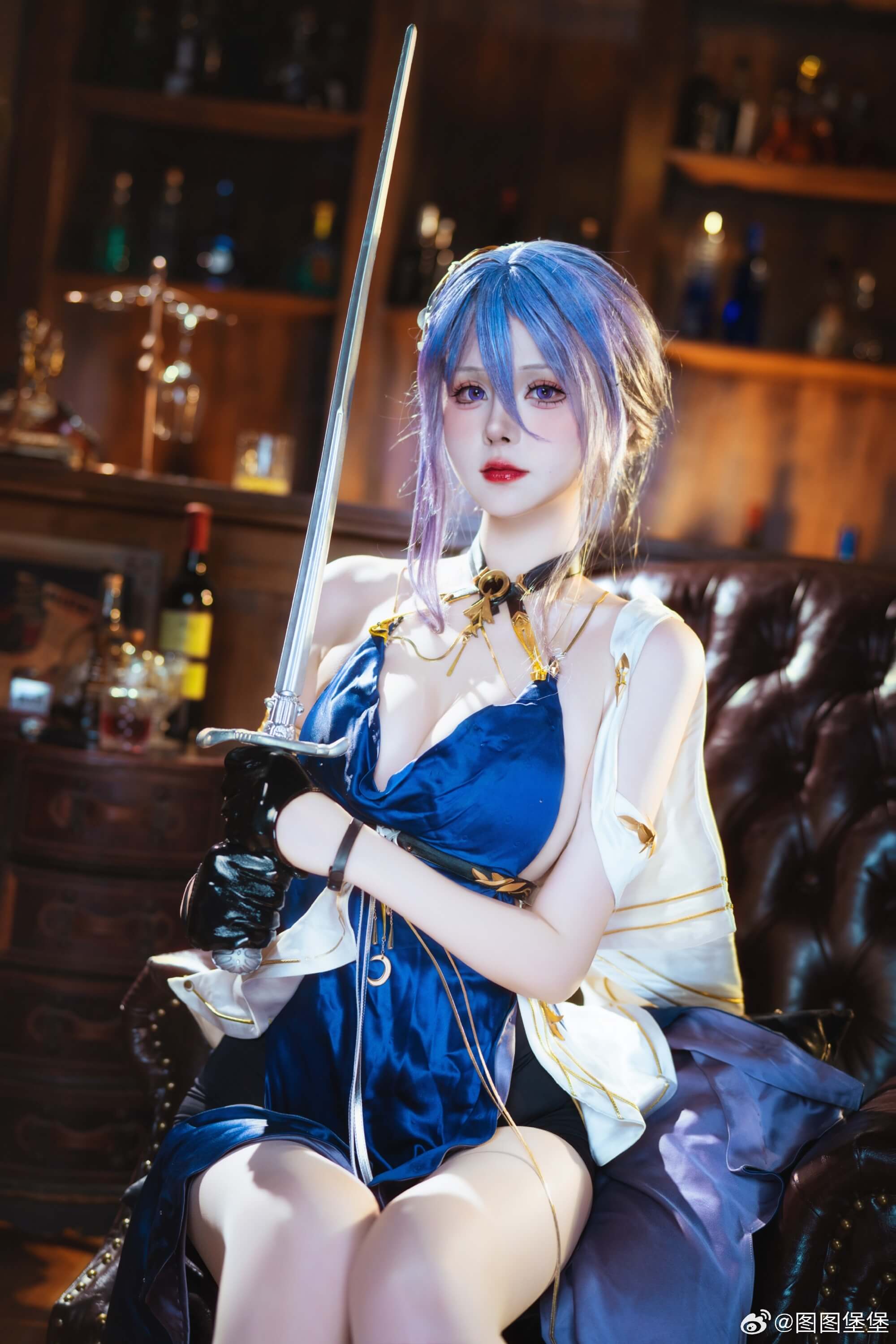 COSPLAY 喜欢大姐姐的新衣服吗？深空之眼 塞勒涅@图图堡堡-ACG次元喵-动漫游戏资源网