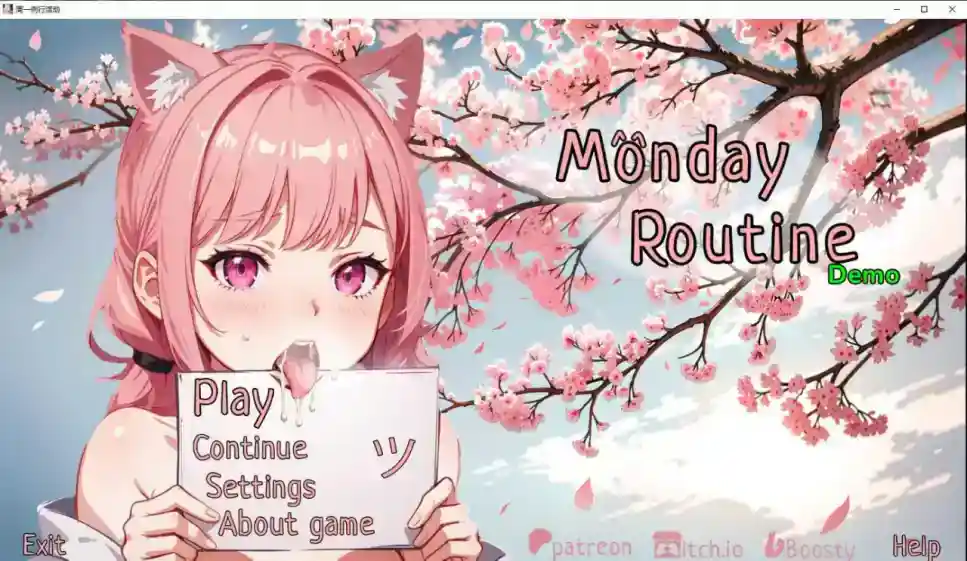 【日式SLG/动态】周一例行公事（Monday Routine）V0.1.0 汉化中文【PC+安卓/500MB】-ACG次元喵-动漫游戏资源网